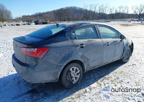 2014 Kia Rio Lx from USA, damaged, VIN KNADM4A37E6394703